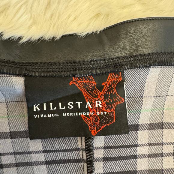 Killstar Bury Me Plaid Full Zip Bodycon Dress XL NWOT - Picture 7 of 16